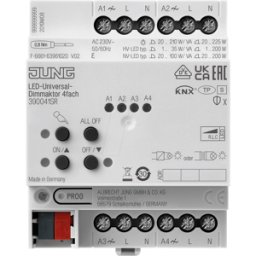 JUNG JG 39004 1S R - KNX led actuador universal de atenuación 4 veces, seguro