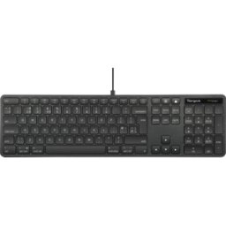TARGUS AKB874UK - Teclado, USB, negro, Reino Unido
