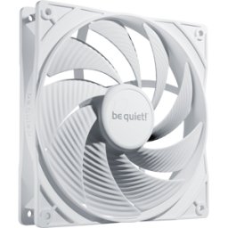 BEQUIET BQT BL113 - Pure Wings 3 white 120 mm PWM high-speed fan, 140 mm