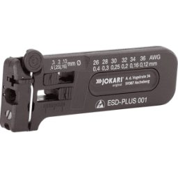 JOKARI JOK 40 027 - Herramienta pelacables, ESD-Plus 001, 102 mm, 0,12-0,40 mm de di