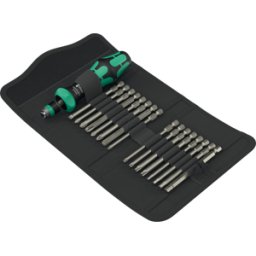 WERA 05051530001 - Juego de brocas Kraftform Compact 60 RA, 17 piezas mixtas