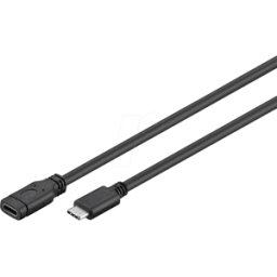GOOBAY 45393 - Cable USB 3.0 tipo C SuperSpeed, 1 m, negro