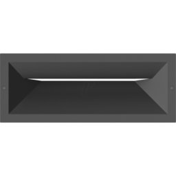 HEITRONIC HEIT VO-501450 - Lámpara de pared empotrable MURANO, 13 W, 3000 K, 230 lm, antrac