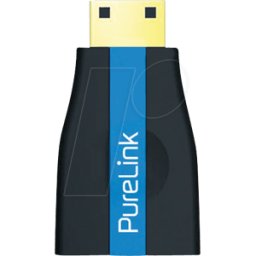 PURELINK PURE CS030 - Adaptador, Mini HDMI C macho a HDMI A hembra, serie de cine