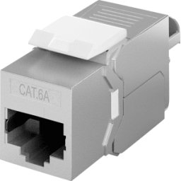 GOOBAY 79448 - Módulo Keystone RJ45 CAT 6a, STP, slim-line