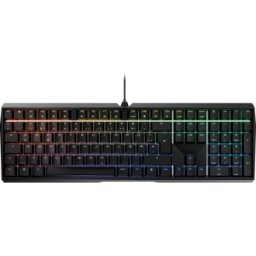 CHERRY G80-3874LXADE-2 - Teclado para juegos, USB, RGB, MX BROWN, negro