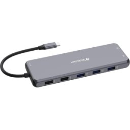 VERBATIM 32153 - Estación de acoplamiento, USB-C, 13 puertos
