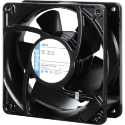 EBM-PAPST PAPST 4890 N - Ventilador axial, 119 x 119 x 38 mm, 230 V CA, rpm: 1550