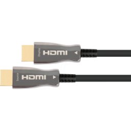 PYTHON PYT AOC-H21050 - Cable HDMI híbrido AOC, 8K 60 Hz, 50 m..