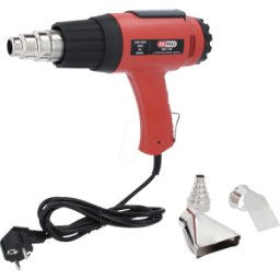 KS TOOLS GMBH KS 960.1190 - Dispositivo de aire caliente que incluye 4 accesorios