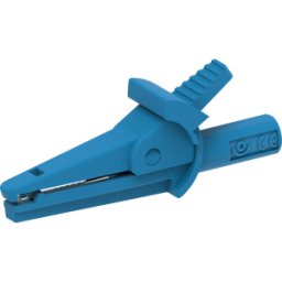 ELECTRO PJP PJP 5002-D4-BL - Clip de cocodrilo de seguridad, 4 mm, azul