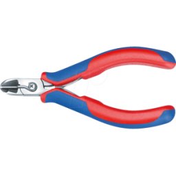 KNIPEX KN 77 12 115 - Alicate de corte diagonal para electrónica, 160 mm, pulid