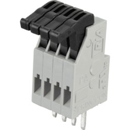 RIA CONNECT AST 021-04 - Pinza de fuerza elástica, 4 polos, diámetro 0,08 -