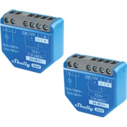 SHELLY 1 G4-2 - Shelly 1 Gen4 BT Matter Zigbee WLAN switch 1-channel, 2-pack