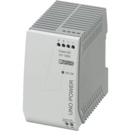 PHOENIX-CONTACT UNO 12V 100W - Fuente de alimentación de modo conmutado, riel DIN, 100 W