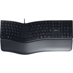 CHERRY JK-4500FR-2 - Teclado, USB, negro, ergonómico, diseño: FR