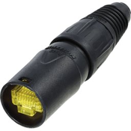 NEUTRIK ECON NE8MX-B-1 - Protección de conector de cable negro EtherCon RJ45