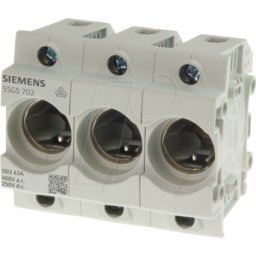 SIEMENS SIE 5SG5702 - NEOZED, fusible base, D02, 3 pines, 63 A.