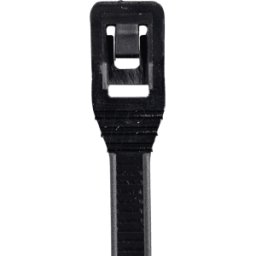 FREI COBRA 190 SW-UV - Bridas para cables, resistentes a los rayos UV, 190 mm, negro, p