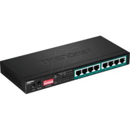 TRENDNET TRN TPE-LG80 - Switch, 8 puertos, Gigabit Ethernet, PoE+