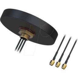 TELTONIKA TEL PR1KCS28 - Antena de techo, móvil / GNSS / WLAN, SMA