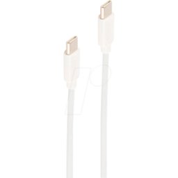 SHIVERPEAKS SHVP BS14-12052 - Cable de sincronización y carga, USB-C -> USB-C, 1,5 m bl