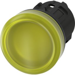 SIEMENS ACT01 6AA30-0AA0 - Avisador luminoso, 22 mm, redondo, plástico, amarillo, le
