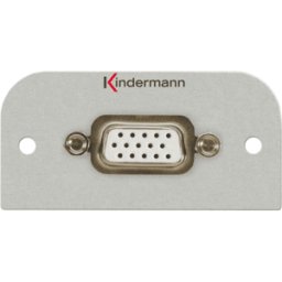 KINDERMANN KMAS 7441-501 - Conector de vídeo/PC, 15 polos Conector hembra HD