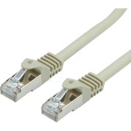 VALUE 21990851 - Latiguillos, cable sin procesar Cat.7, S/FTP, gris, 1 m