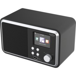 XORO DAB300IR SW - Radio de Internet inalámbrico con DAB+, Bluetooth, negro