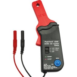 PEAKTECH 4250 - Adaptador de pinza amperimétrica, CA/CC, hasta 60 A