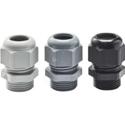SCHMITT + NEUMANN SN 16.510 - Glándula de cable métrica, 6,0 - 12,0 mm, M20, gris (RAL