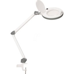 LUMENO 8515GR - Lámpara de aumento, LED, Ø 152 mm lente de cristal auténtico, 5