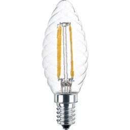 BLULAXA 49086 - Lámpara de filamento LED CW35 E14 4,5W 470 lm WW vidrio t