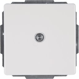 KOPP EL VEN 600692087 - Interruptor a/W - iluminado, VENECIA, blanco puro