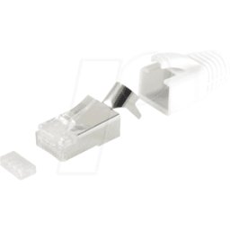 SHIVERPEAKS SHVP 72067-10W - Enchufe SET cable hasta AWG 23, blanco, 10 piezas.