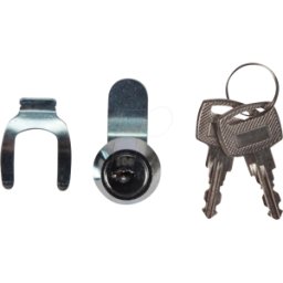 PEREL VEL BG25 - Cerradura para buzón, con 2 llaves, diámetro 15 mm