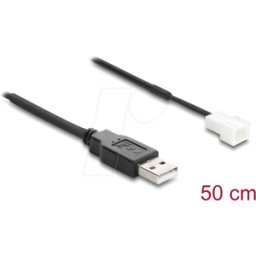 DELOCK 91227 - Cable de ventilador USB 2.0 Tipo-A macho a conector de ventilado