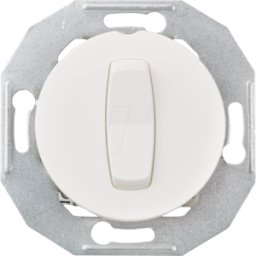 ELSO WDE011021 - Interruptor universal con placa central blanca RENOVA