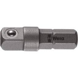WERA 05136000001 - Portapuntas para vástagos de herramienta, hexágono