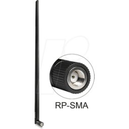 DELOCK 88450 - ANTENA WLAN, RP-SMA