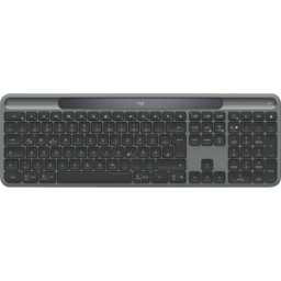 LOGITECH K980 - Teclado inalámbrico, Logi Bolt/Bluetooth, negro, DE