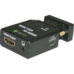 TECHLY IDA VGA-HDMINI - Convertidor VGA/audio a HDMI