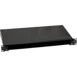 EFB-ELEKTRONIK EFB VSB-A-SW - Caja de empalmes de 19", 1he, sin panel frontal, sin recubrimien