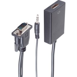 SHIVERPEAKS SHVP BS10-01006 - Adaptador VGA, conector mecho VGA a conector HDMI