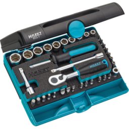 HAZET HZ 853-1 - Juego de llaves de vaso, 36 piezas