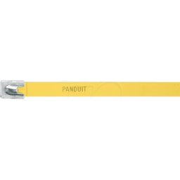 PANDUIT STEEL YL102-362 - Bridas de acero inoxidable, 362 x 8 mm, amarillo, paquete de 1