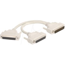 DELOCK 67170 - Adaptador D-SUB, 50 pines macho > 2x 50 pines hembra