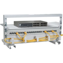 EFB-ELEKTRONIK EFB 699996N - 19" Mini soporte de red, 4U, gris