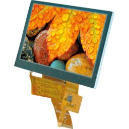 DISPLAY VISIONS EA TFT050-84ATS - Pantalla TFT 5,0", 108x65mm, 800x480 puntos, 24bit RGB, PCAP tác